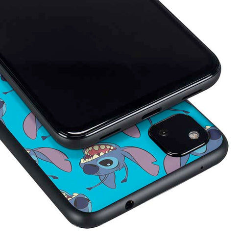 Disney Lilo and Stitch Face Expression Pattern Google Pixel 4a Skin